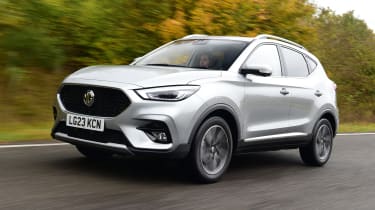 MG ZS - front tracking